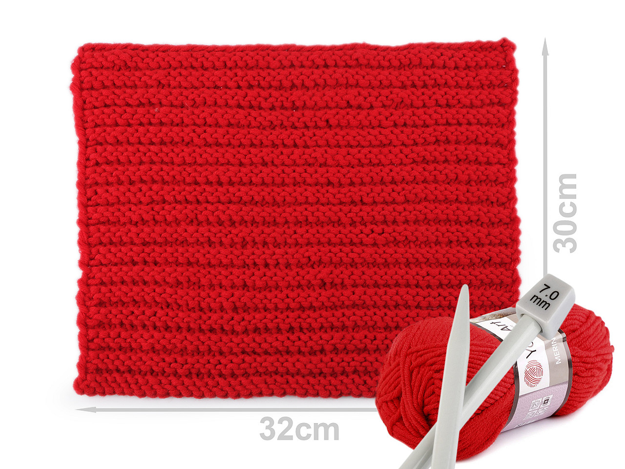 Knitting yarn 100g merino bulky - Gray hematite (1 Piece)