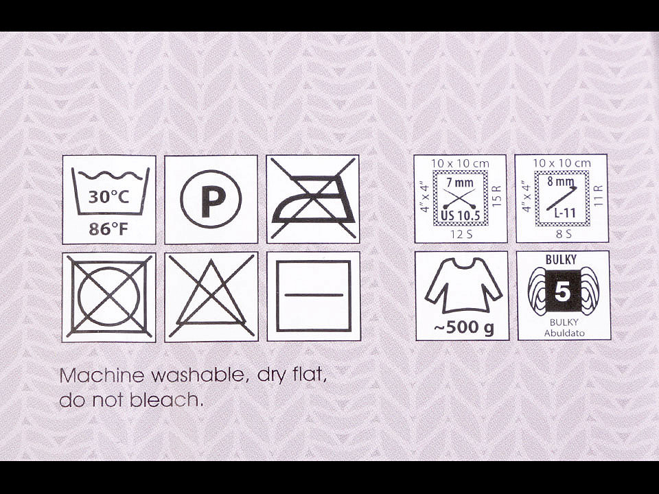 Knitting yarn 100g merino bulky - Gray hematite (1 Piece)