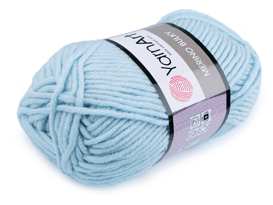 Knitting yarn 100g merino bulky - Gray hematite (1 Piece)