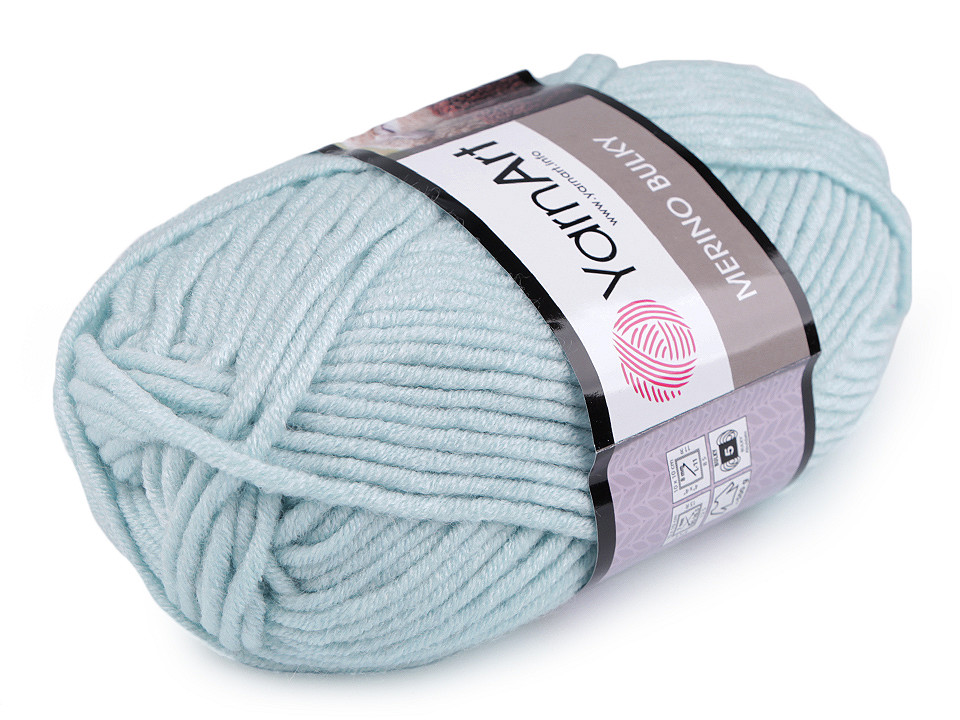 Knitting yarn 100g merino bulky - Gray hematite (1 Piece)