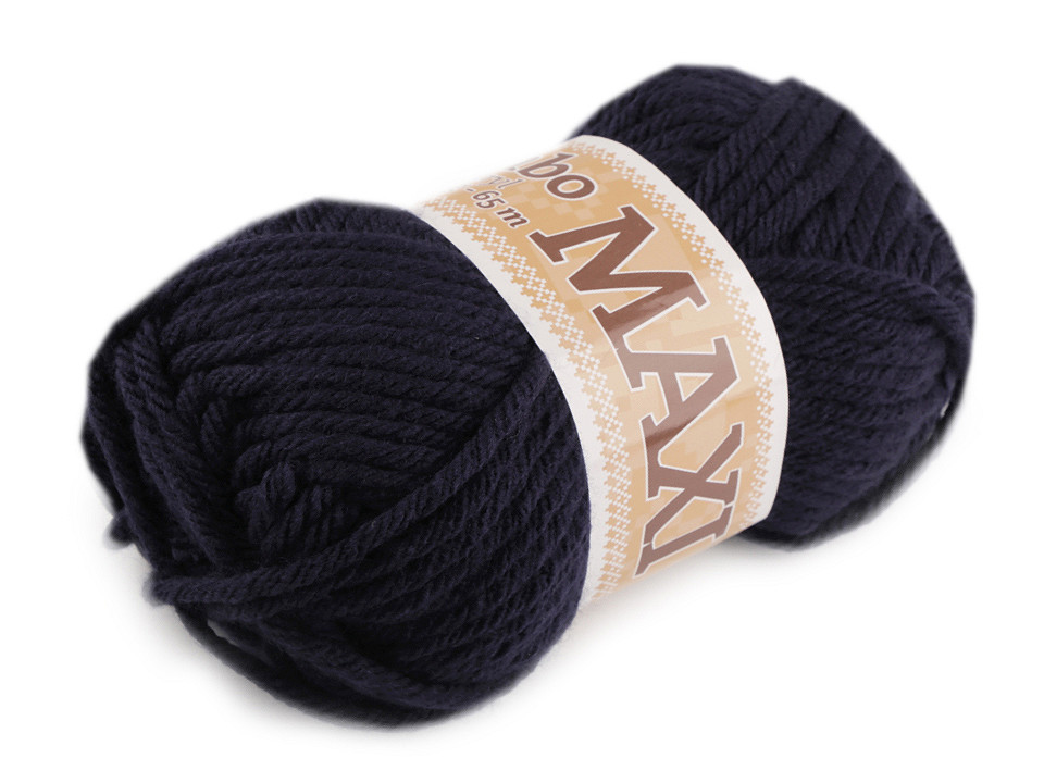 Knitting yarn jumbo maxi 100 g - Pink-violet (1 Piece)