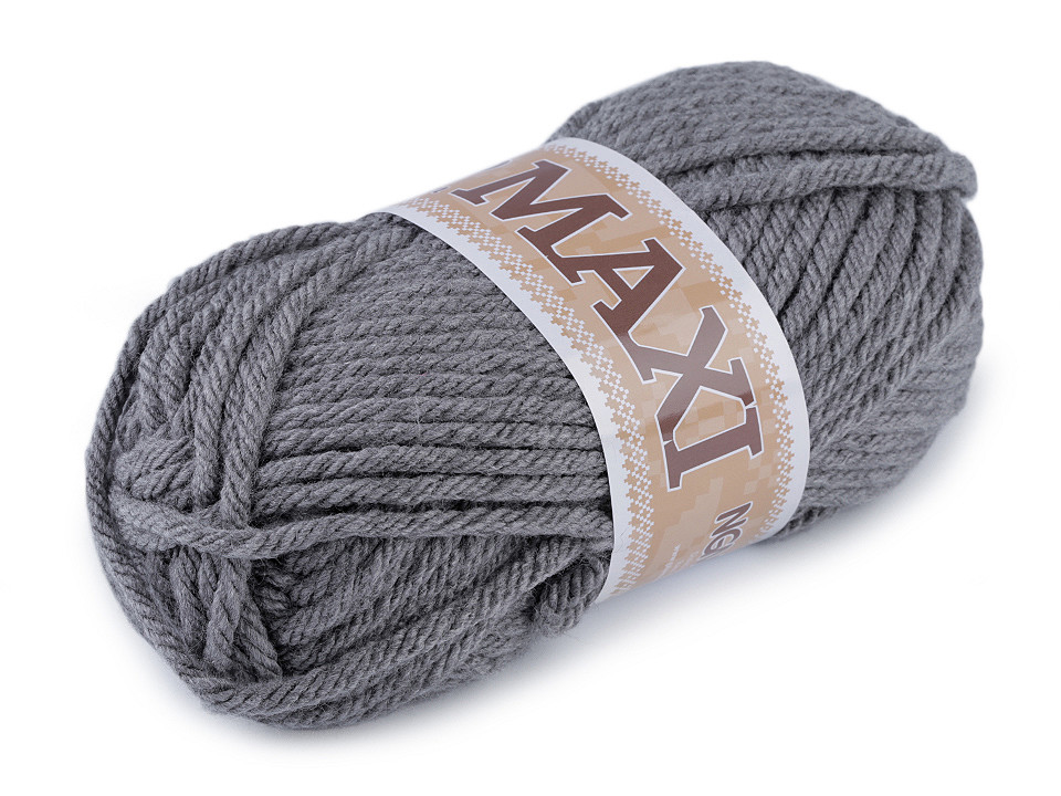 Knitting yarn jumbo maxi 100 g - Pink-violet (1 Piece)