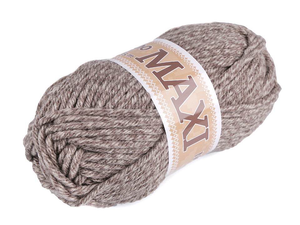 Knitting yarn jumbo maxi 100 g - Pink-violet (1 Piece)