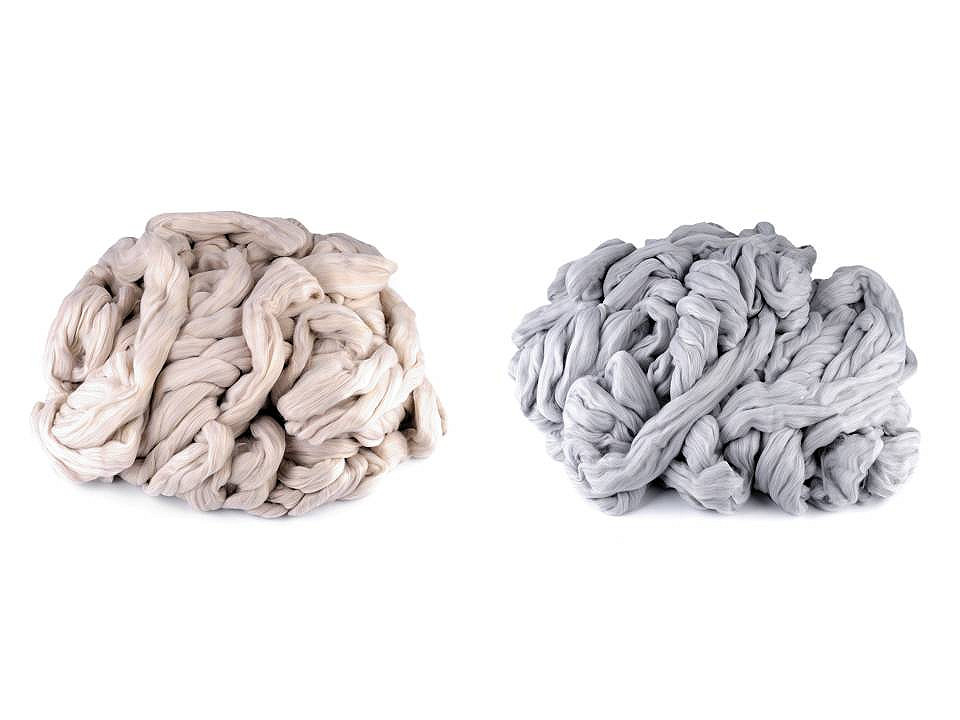 Chunky yarn extra strong, super soft 1000 g combed - Lightbeige (1 Piece)