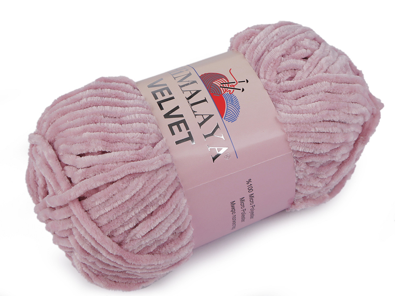 Chenille knitting yarn 100 g velvet - Lightbeige (1 Piece)