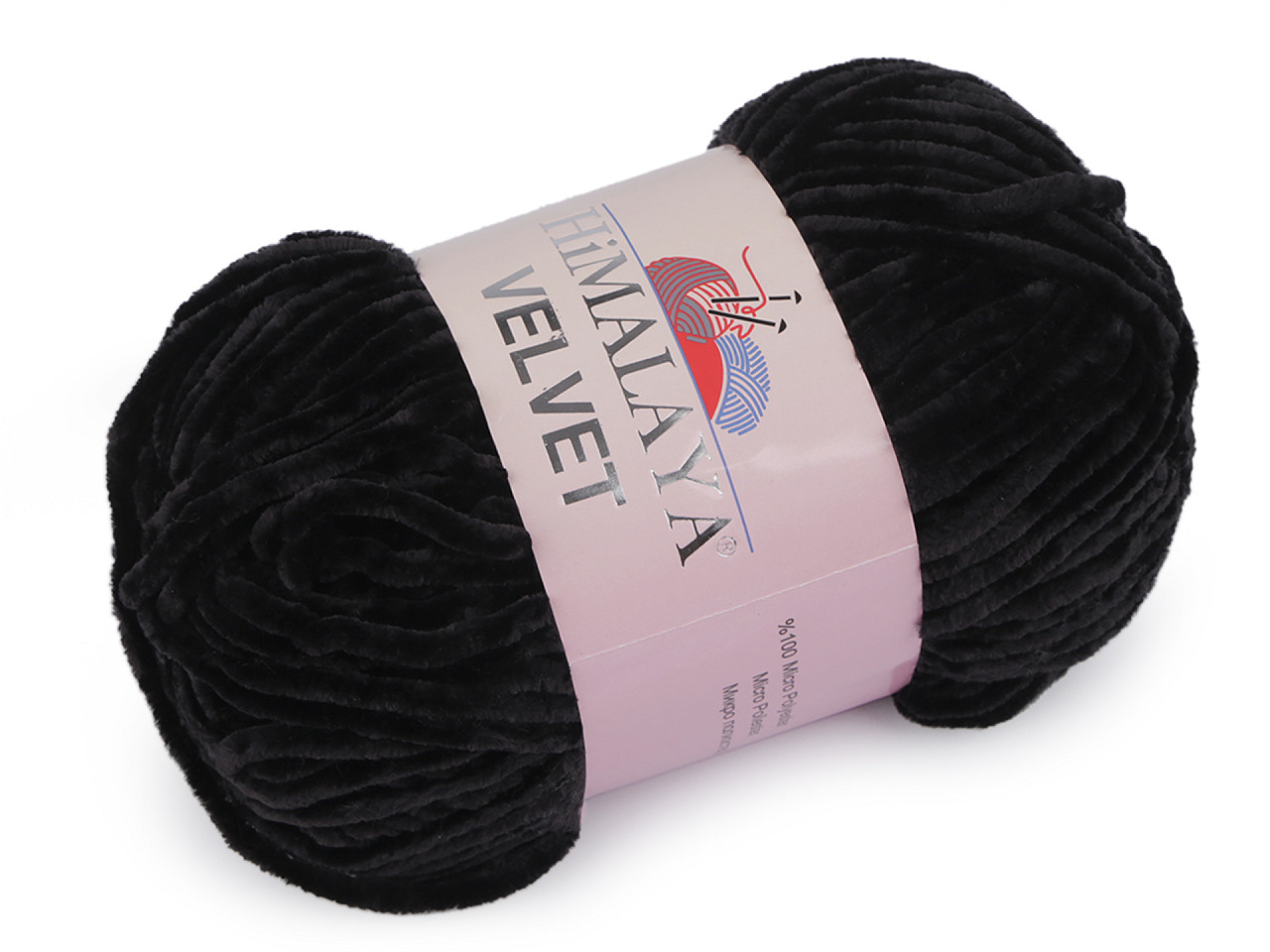 Chenille knitting yarn 100 g velvet - Lightbeige (1 Piece)