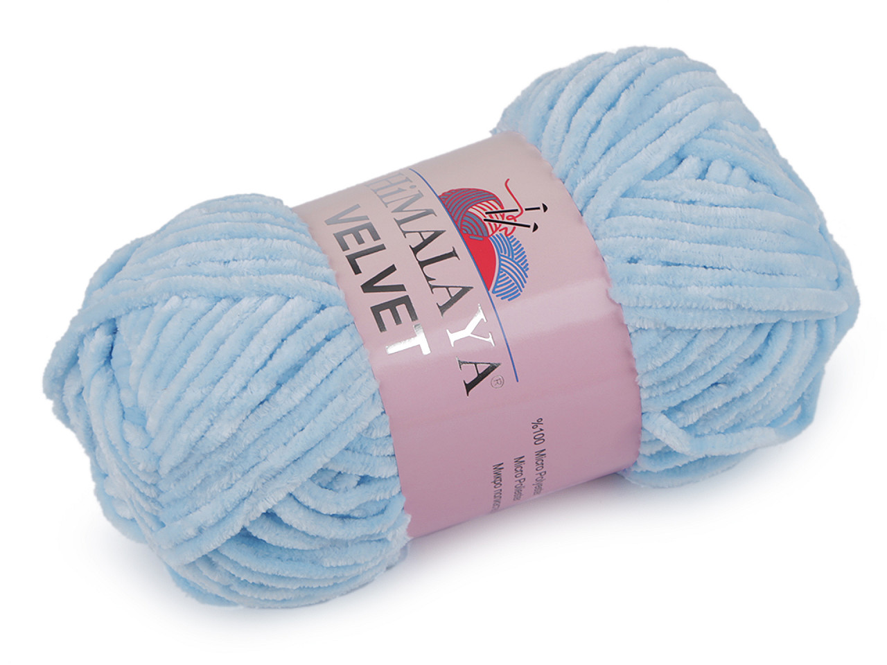 Chenille knitting yarn 100 g velvet - Lightbeige (1 Piece)