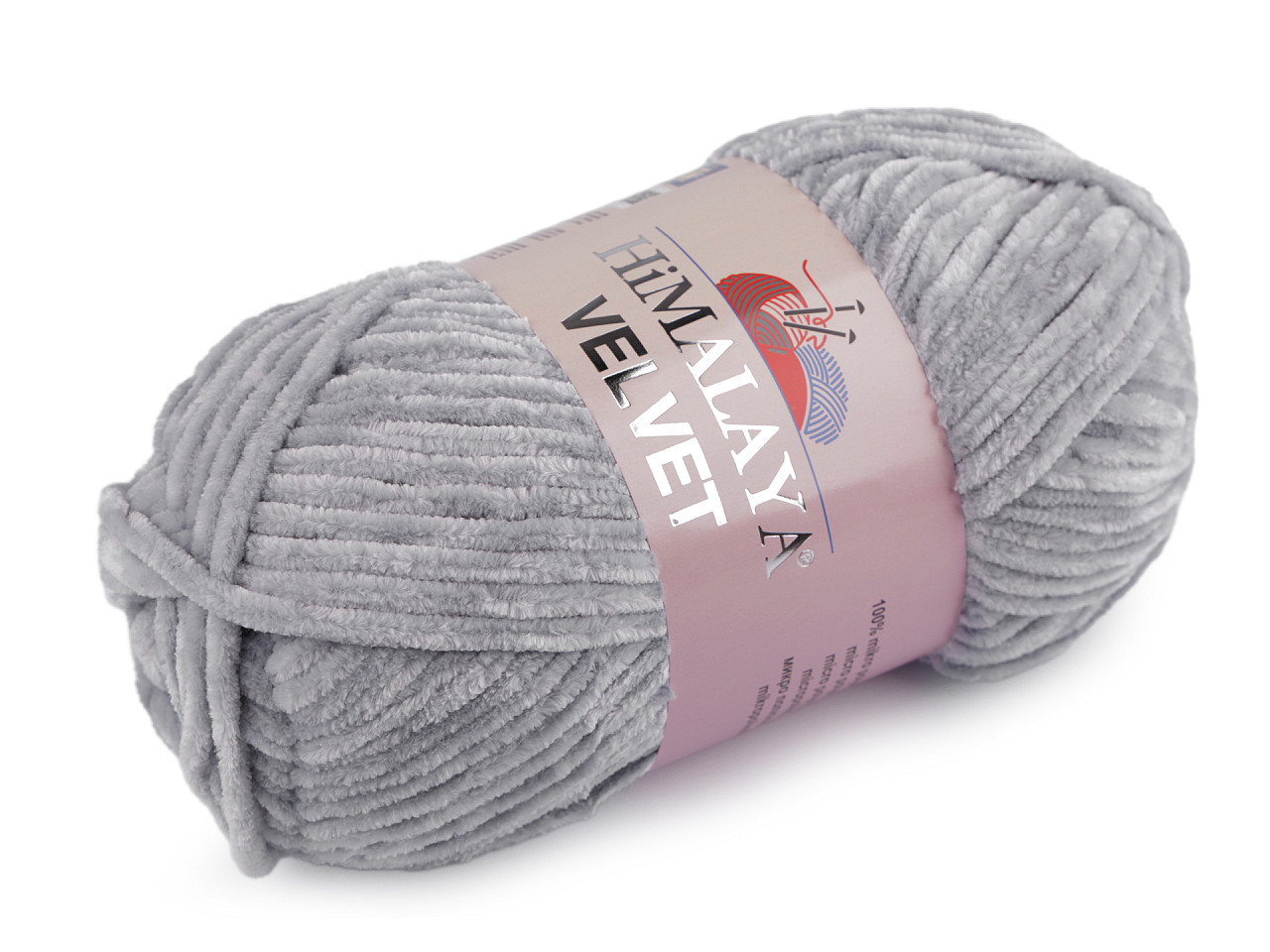 Chenille knitting yarn 100 g velvet - Lightbeige (1 Piece)