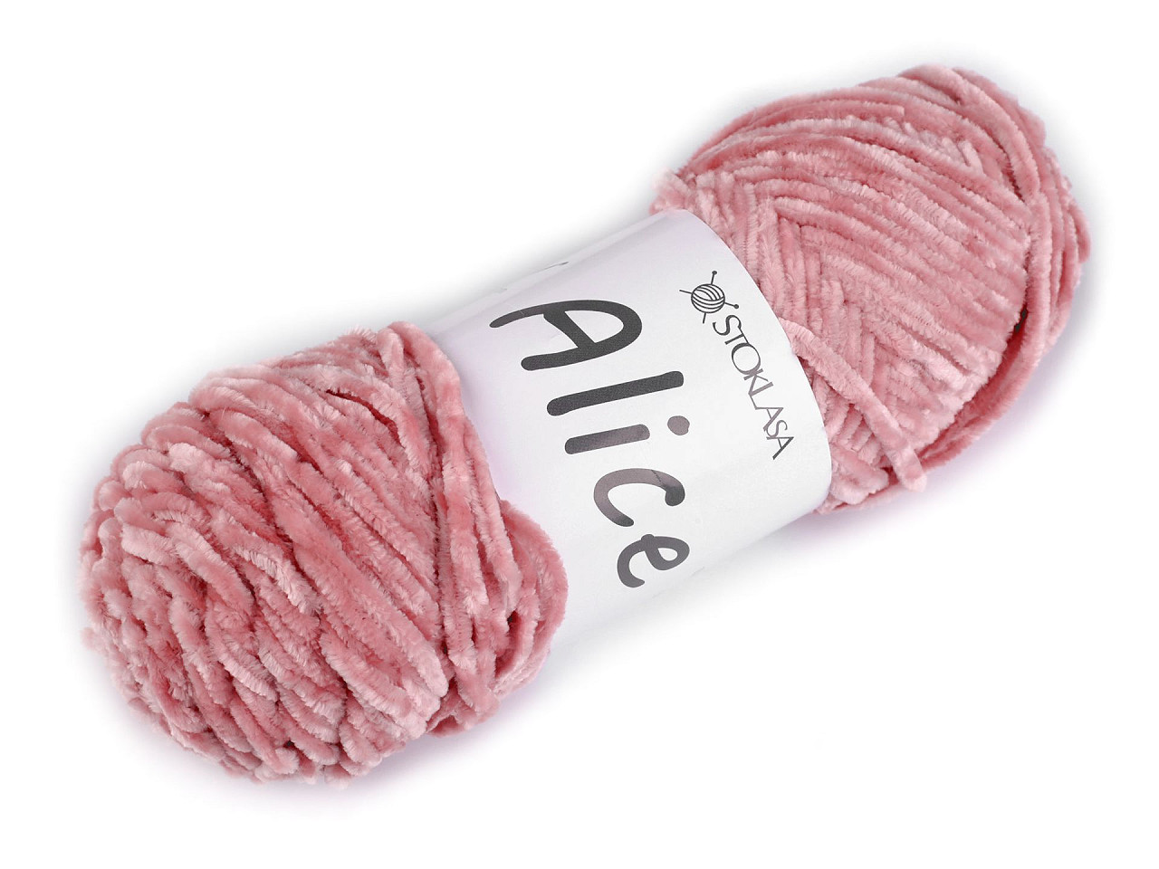 Chenille knitting yarn 100 g alice - Blue light (1 Piece)