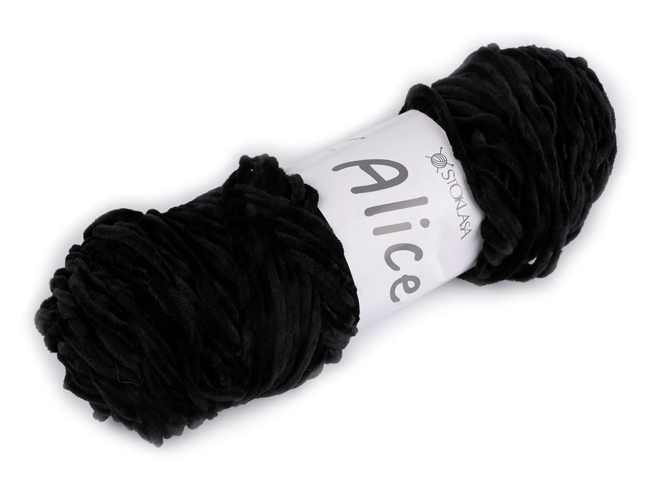 Chenille knitting yarn 100 g alice - Blue light (1 Piece)