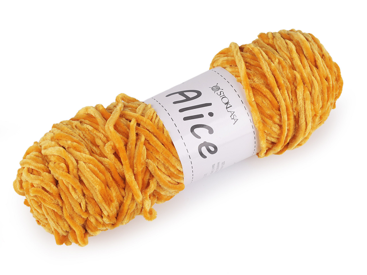 Chenille knitting yarn 100 g alice - Blue light (1 Piece)