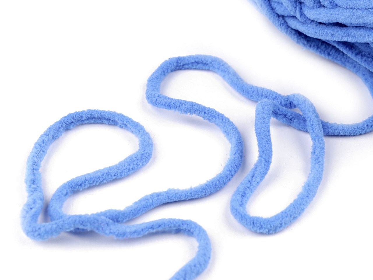 Chenille knitting yarn 100 g elis - White (1 Piece)