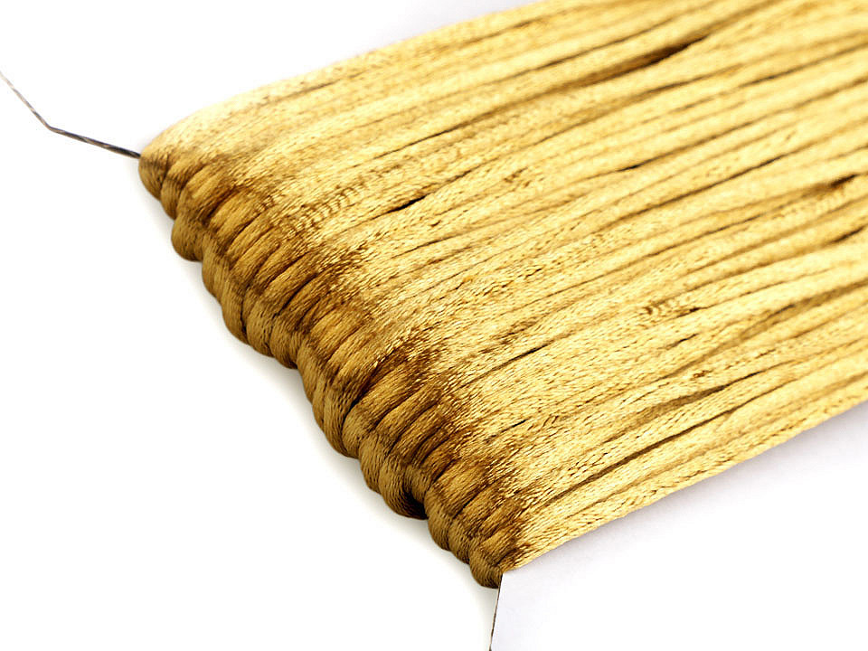 100% polyester rattail satin cord ø2mm - Red (25 Meters)