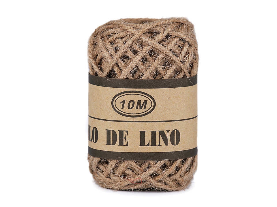 Jute string ø2 mm - Ecru light (1 Piece)