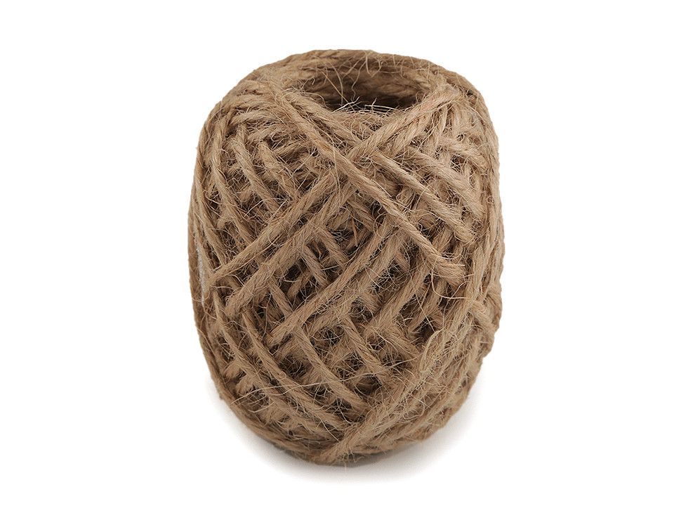 Jute string ø2 mm - Ecru light (1 Piece)