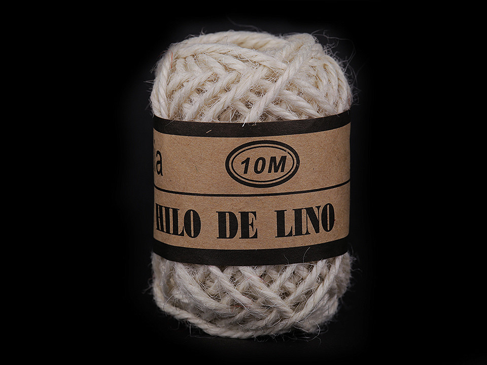 Jute string ø2 mm - Ecru light (1 Piece)