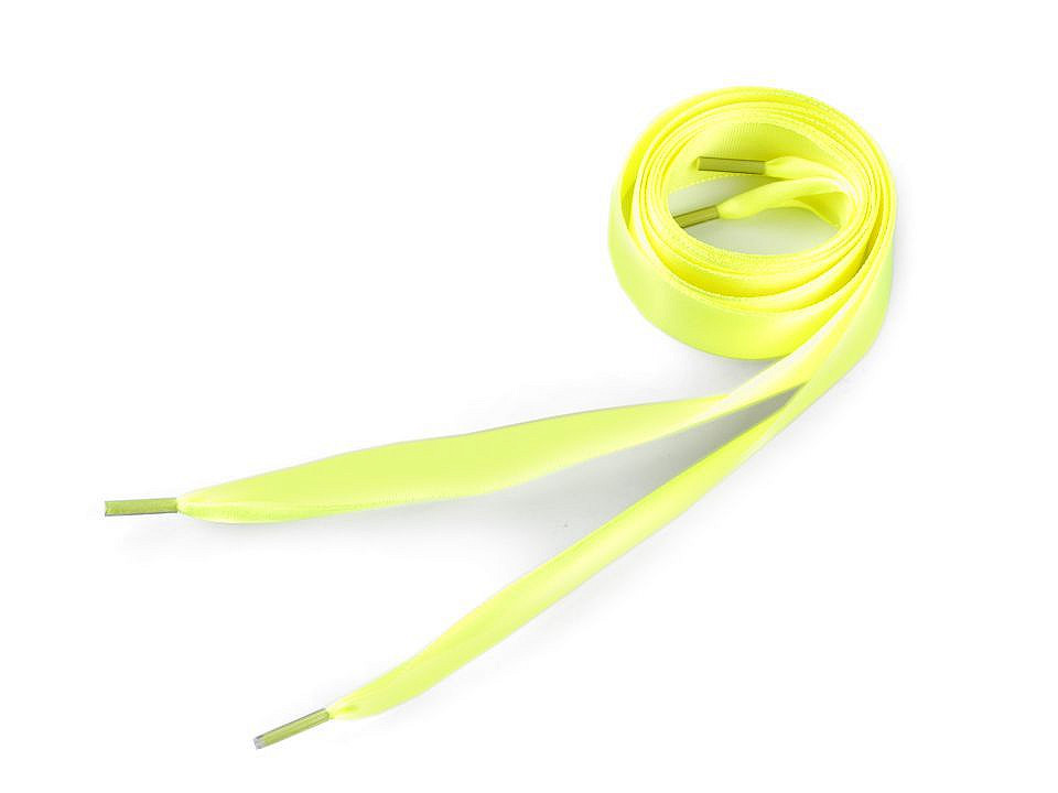 Satin laces length 110 cm - Black (100 Pieces)