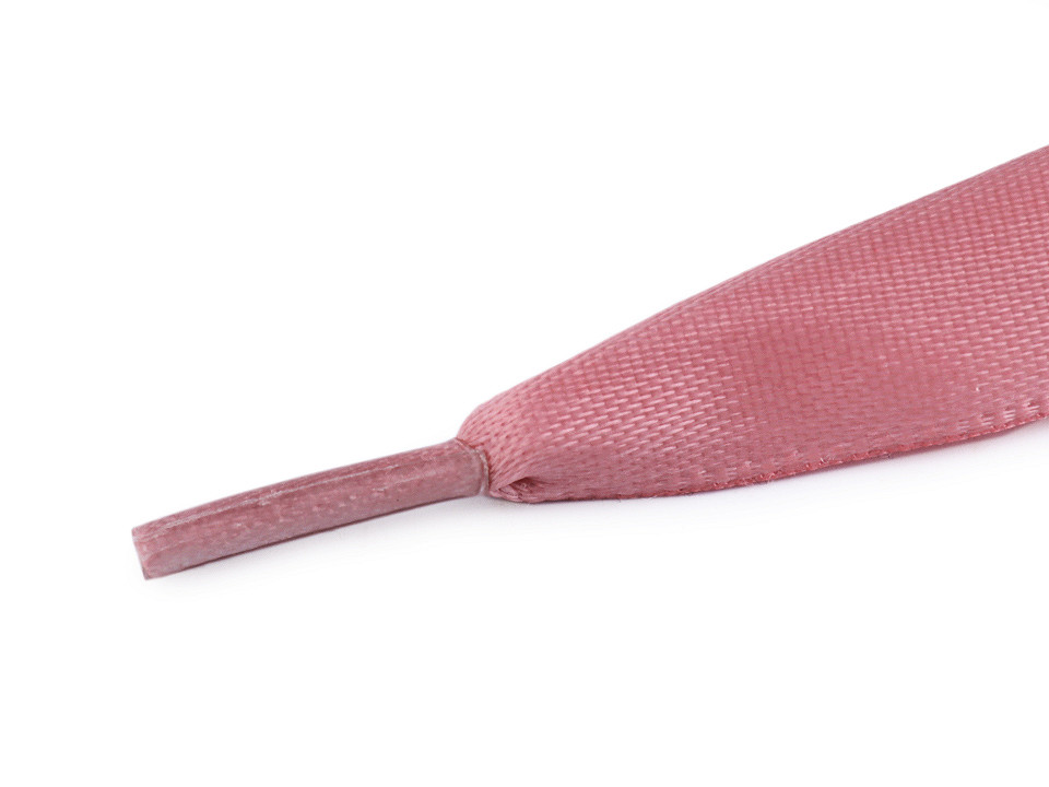 Satin laces length 110 cm - Black (100 Pieces)