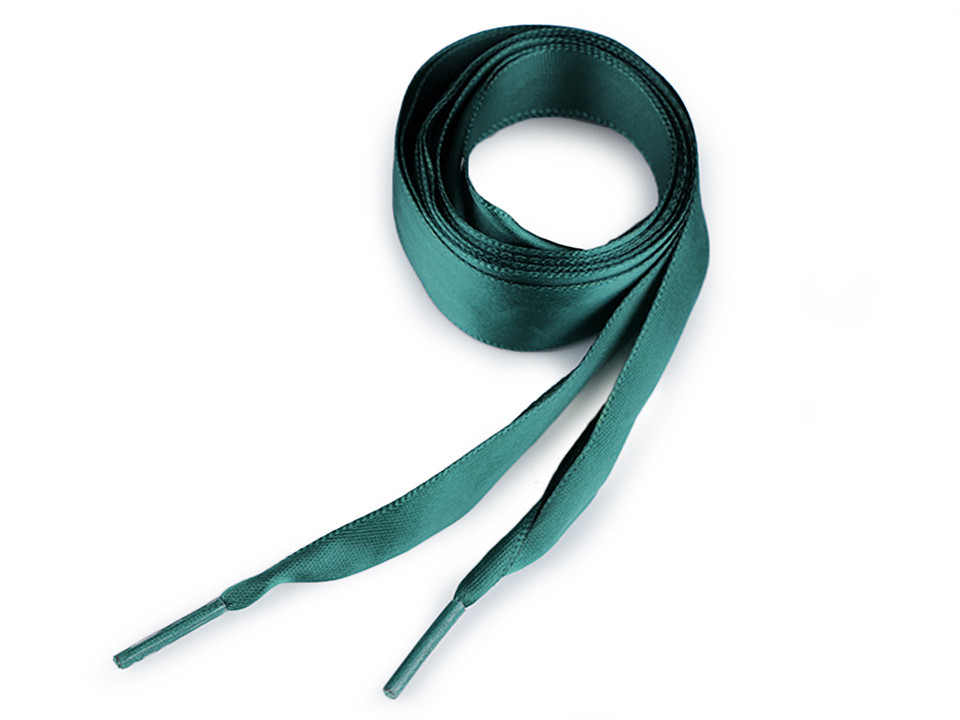 Satin laces length 110 cm - Black (100 Pieces)