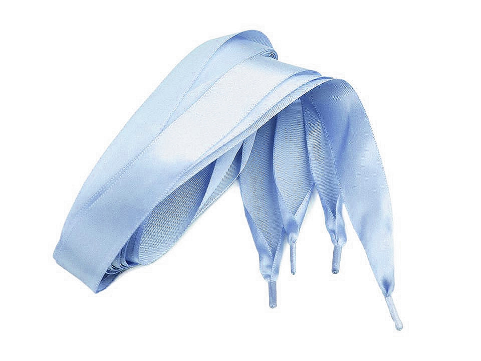 Satin laces length 110 cm - Black (100 Pieces)