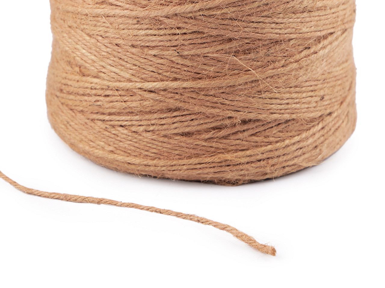 Jute twine / string ø3 mm for knitting bags and decorations - Burlap (1 Piece)