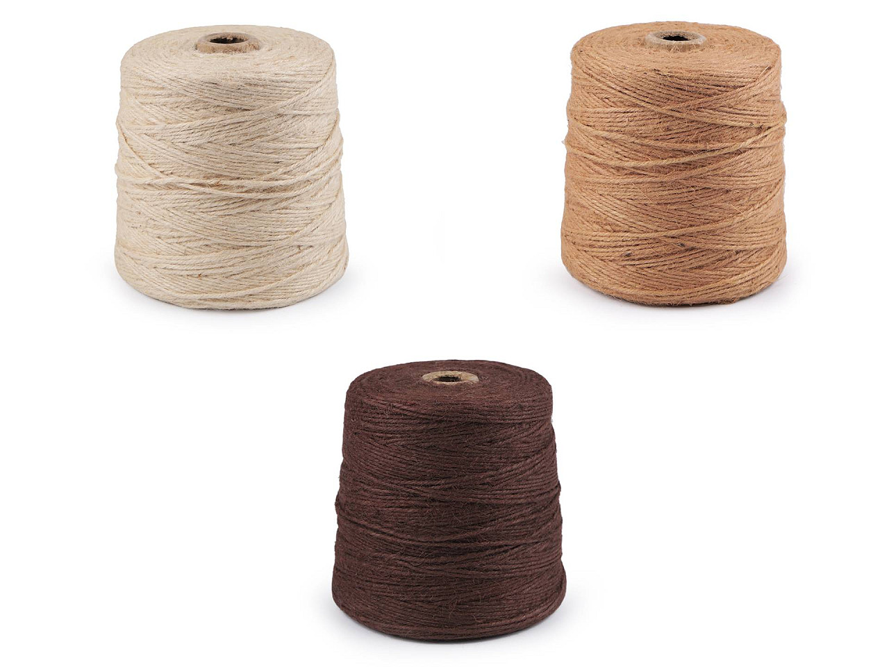Jute twine / string ø3 mm for knitting bags and decorations - Burlap (1 Piece)