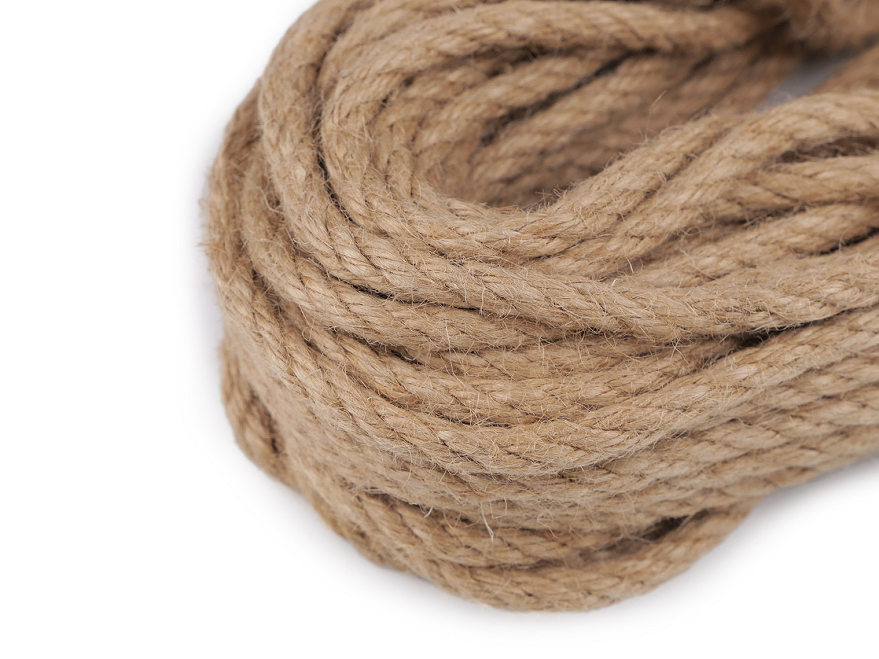 Twisted jute cord ø7 mm - Natural burlap (20 Meters)