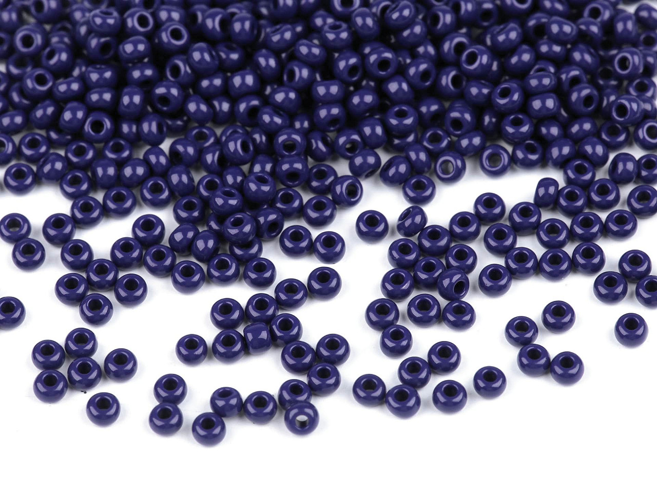 Seed beads / rocaille preciosa 8/0 - 3 mm - Black (20 Grams)