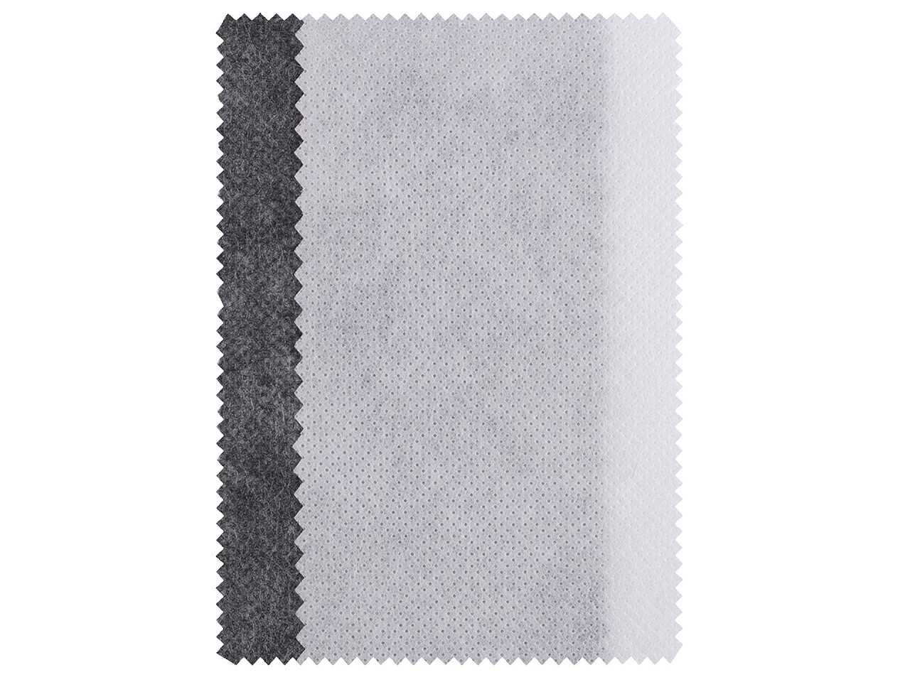 Iron-on interlining novopast 80+18 g/m², width 90 cm - White (1 Meter)