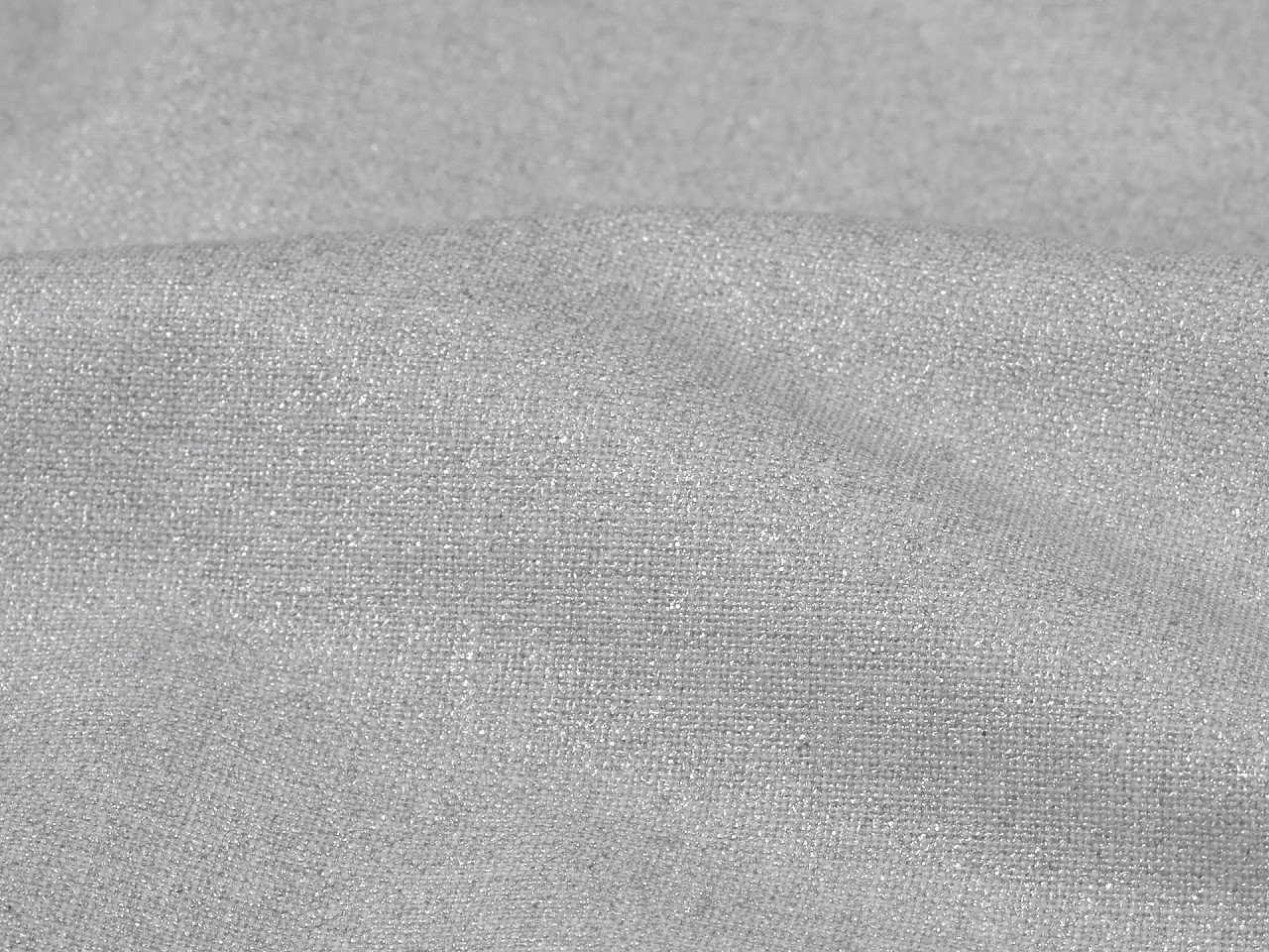 Cotton fabric single-sided with aluminium coating zaro - Grey (1 Meter)