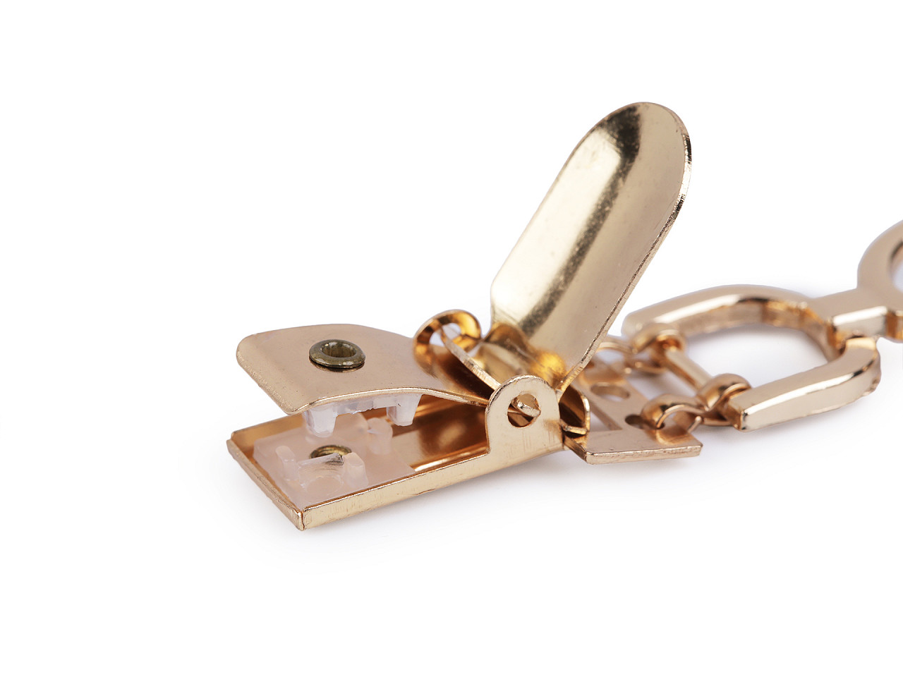 Cardingan clip / fastening buckle - Pink gold (1 Piece)