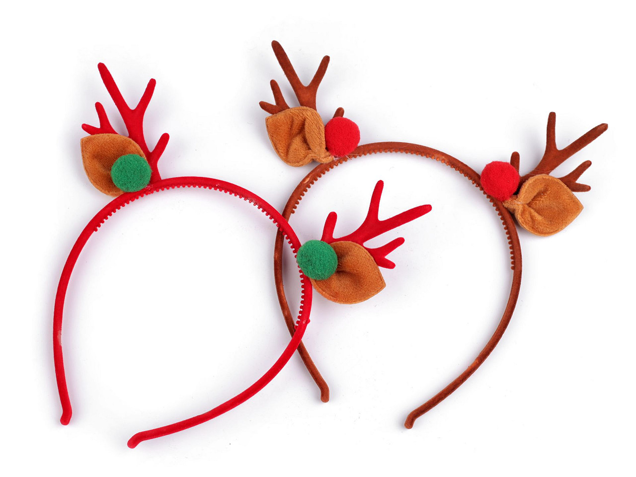 Christmas / party headband - Red (1 Piece)