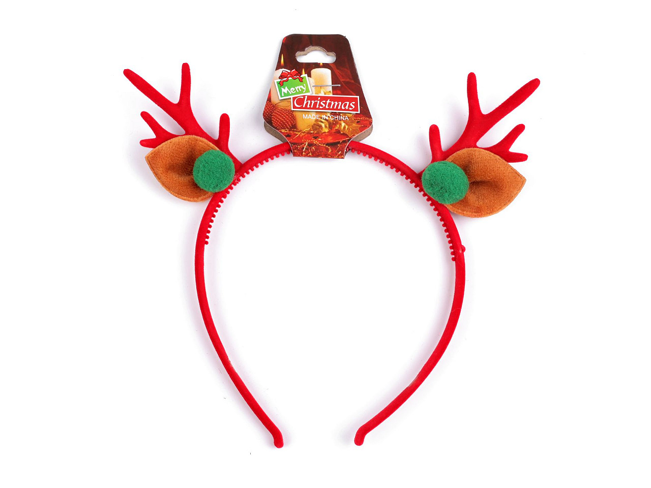 Christmas / party headband - Red (1 Piece)