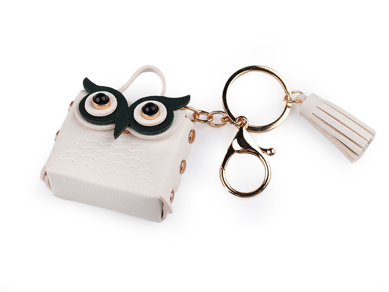 Backpack pendant / keychain - owl bag - Mustard (1 Piece)