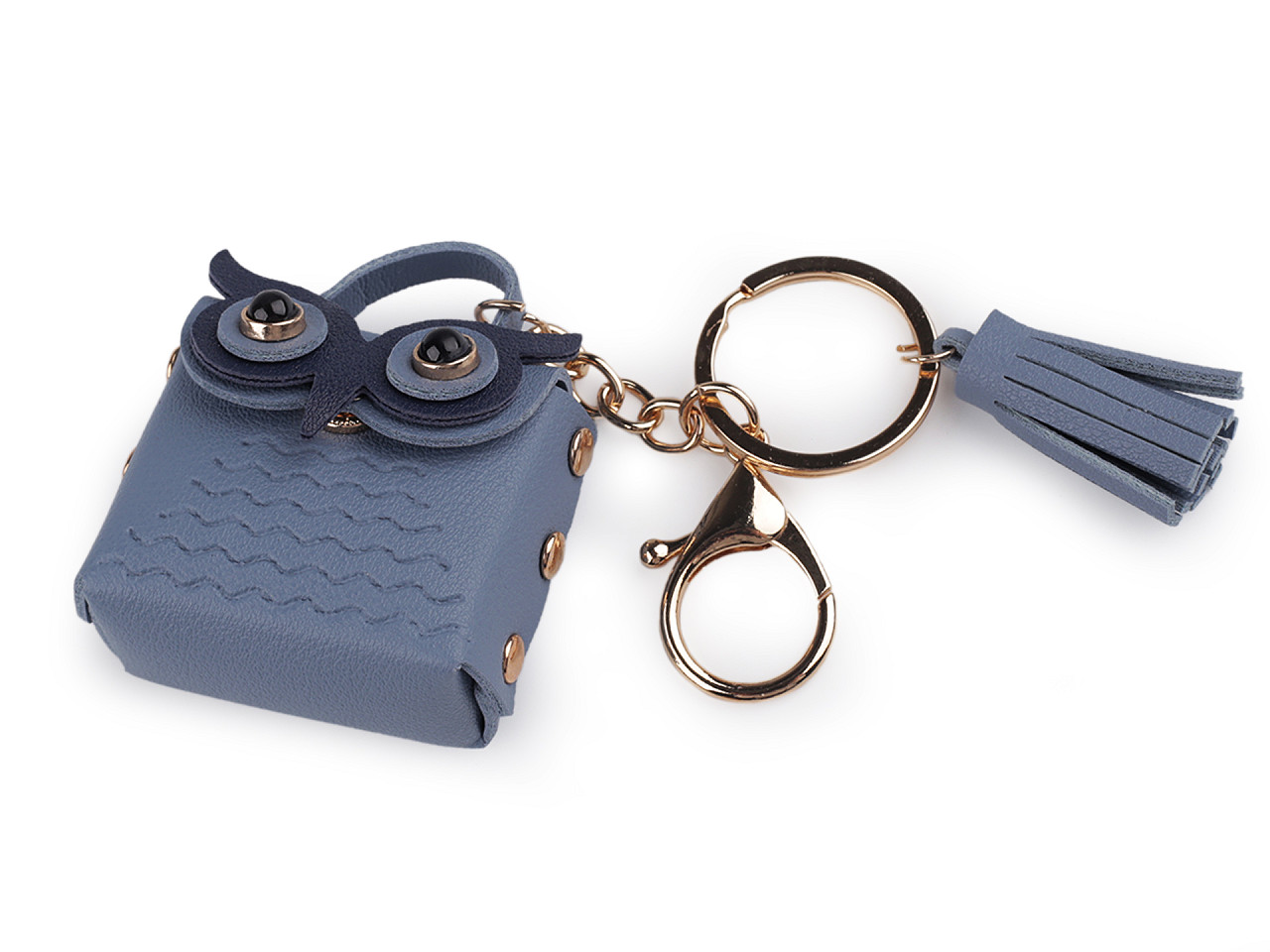 Backpack pendant / keychain - owl bag - Mustard (1 Piece)