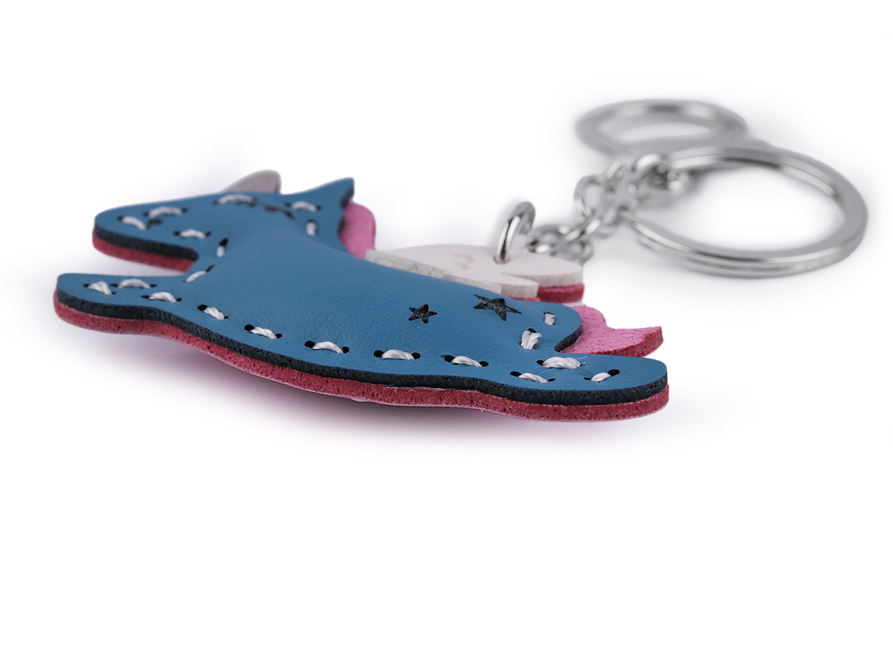 Backpack pendant / keychain - unicorn, elephant - Pink (1 Piece)