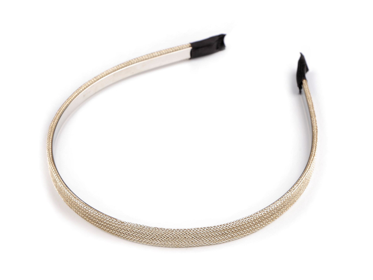 Hairband with lurex - Silver (12 Pieces)