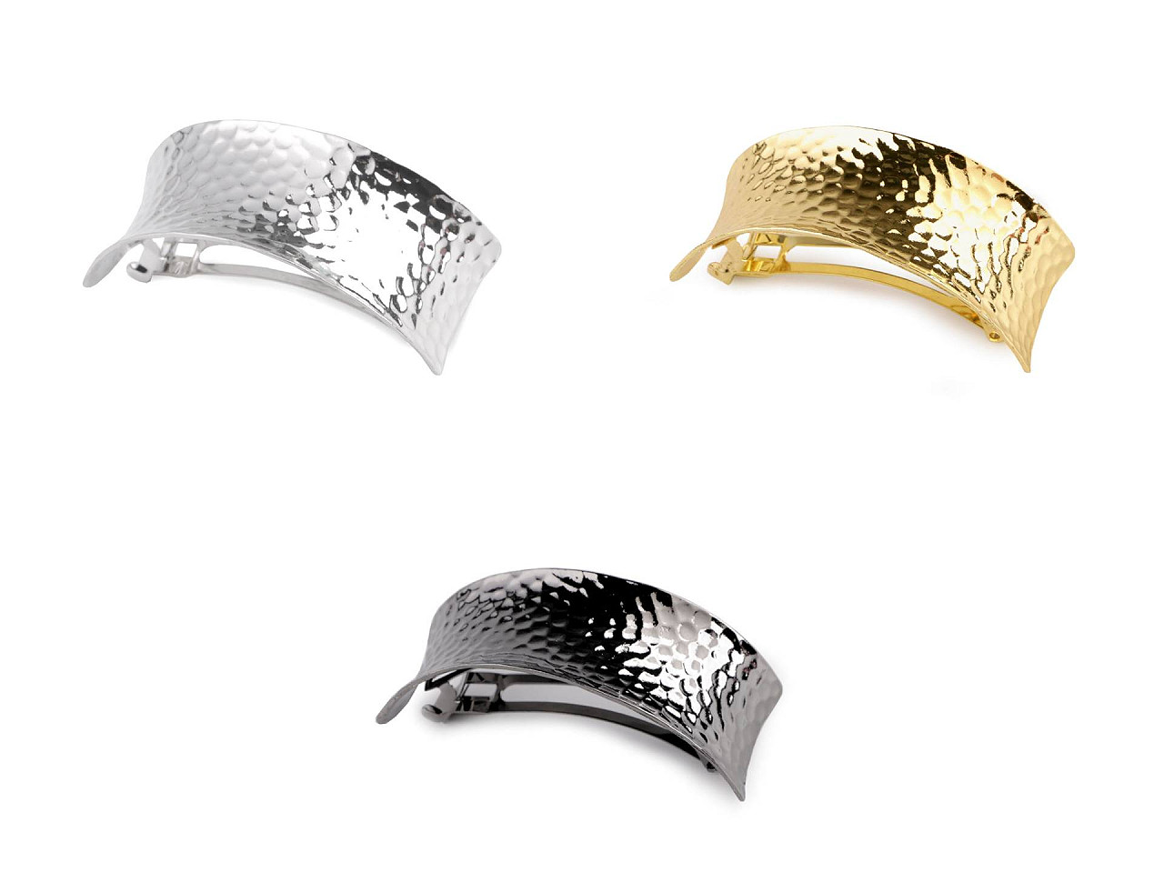 French hair clip - Gold (1 Piece)