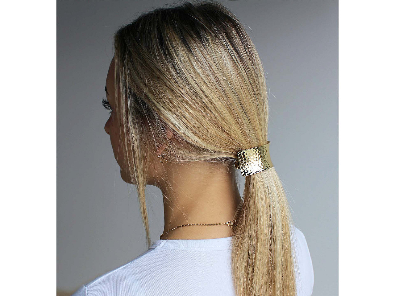 French hair clip - Gold (1 Piece)