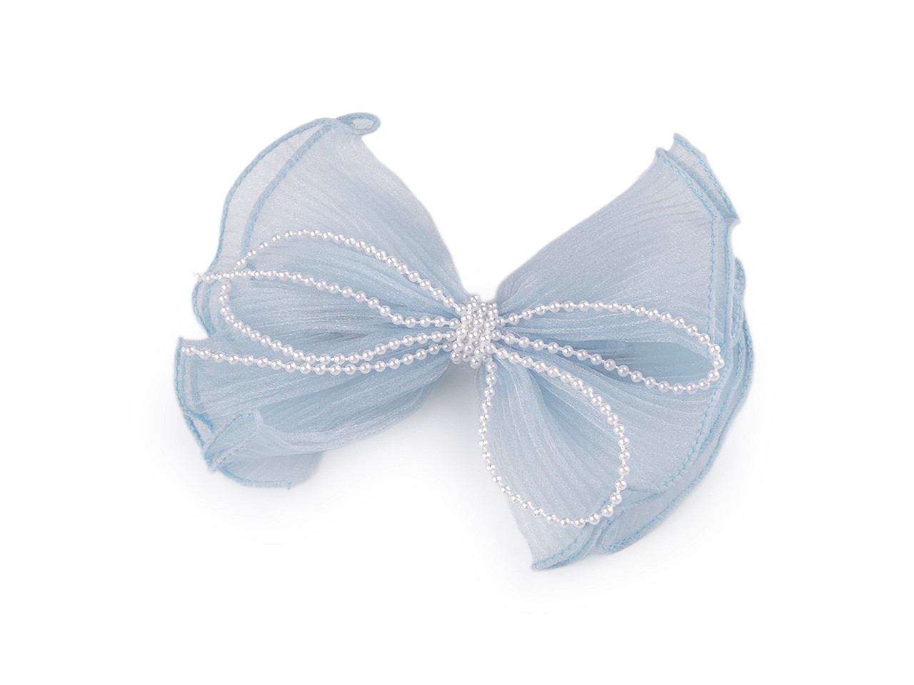 Bow hair clip - Lig.pastel green (1 Piece)