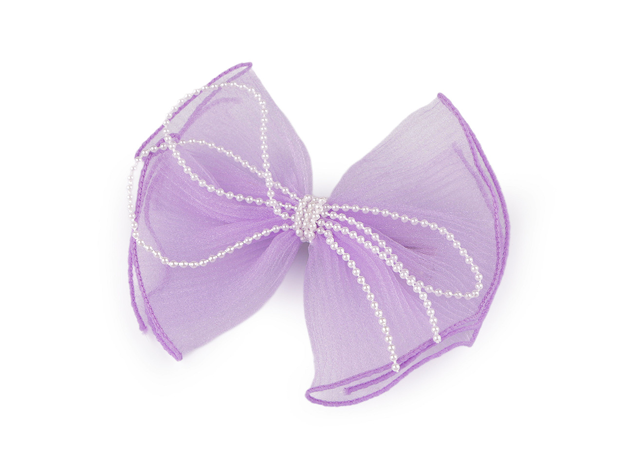 Bow hair clip - Lig.pastel green (1 Piece)