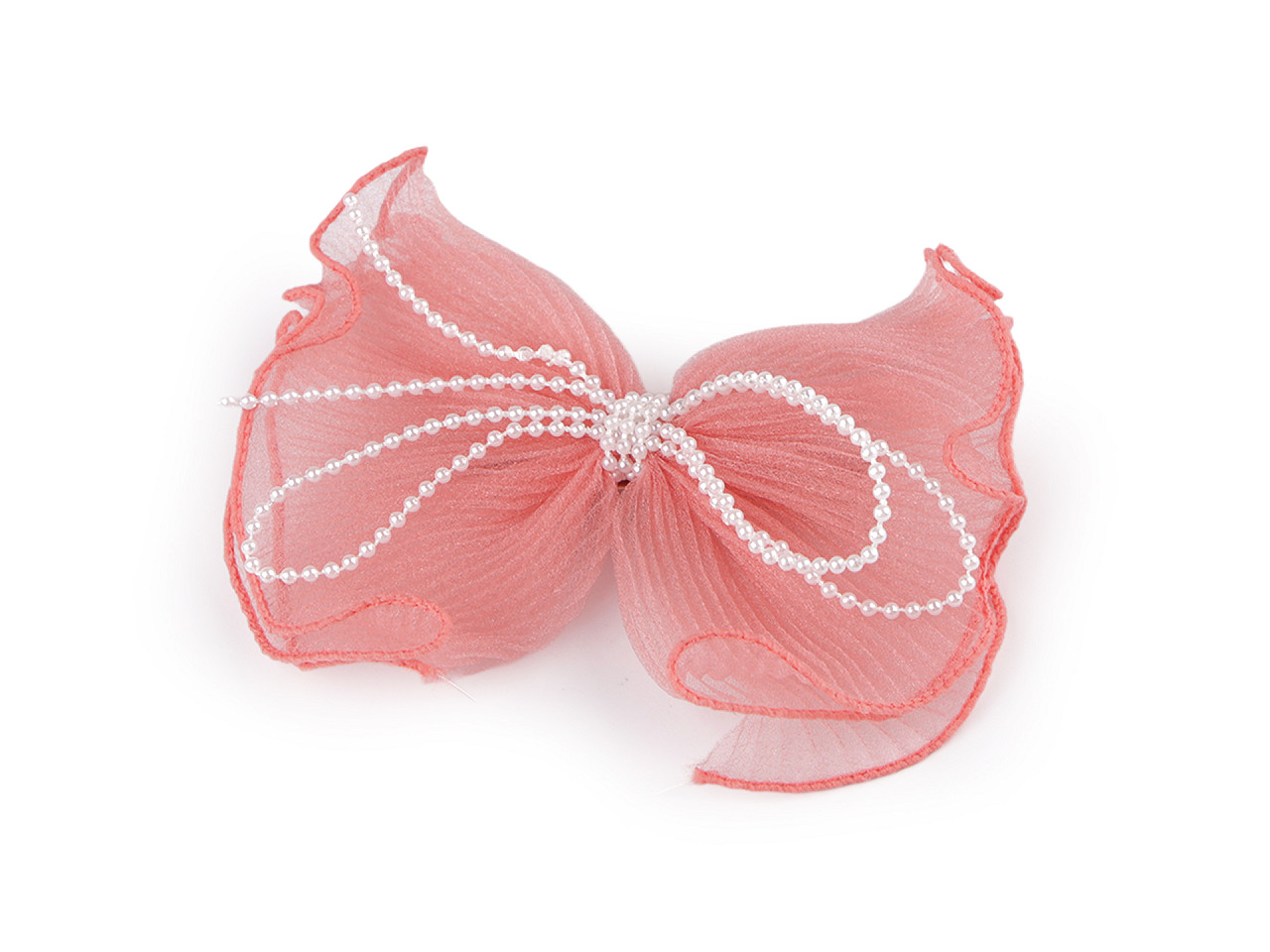 Bow hair clip - Lig.pastel green (1 Piece)