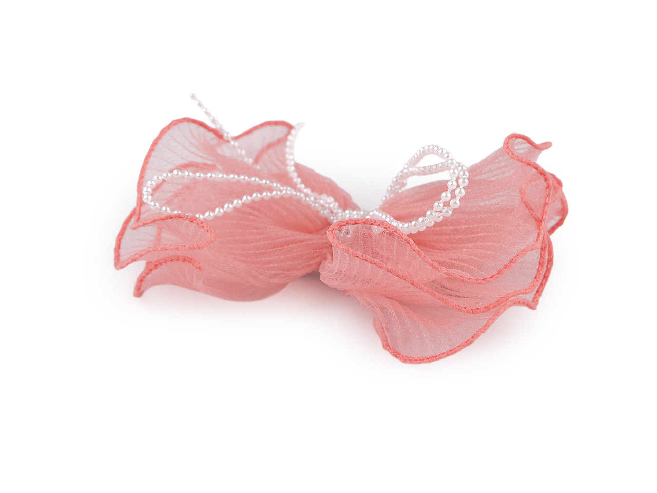 Bow hair clip - Lig.pastel green (1 Piece)