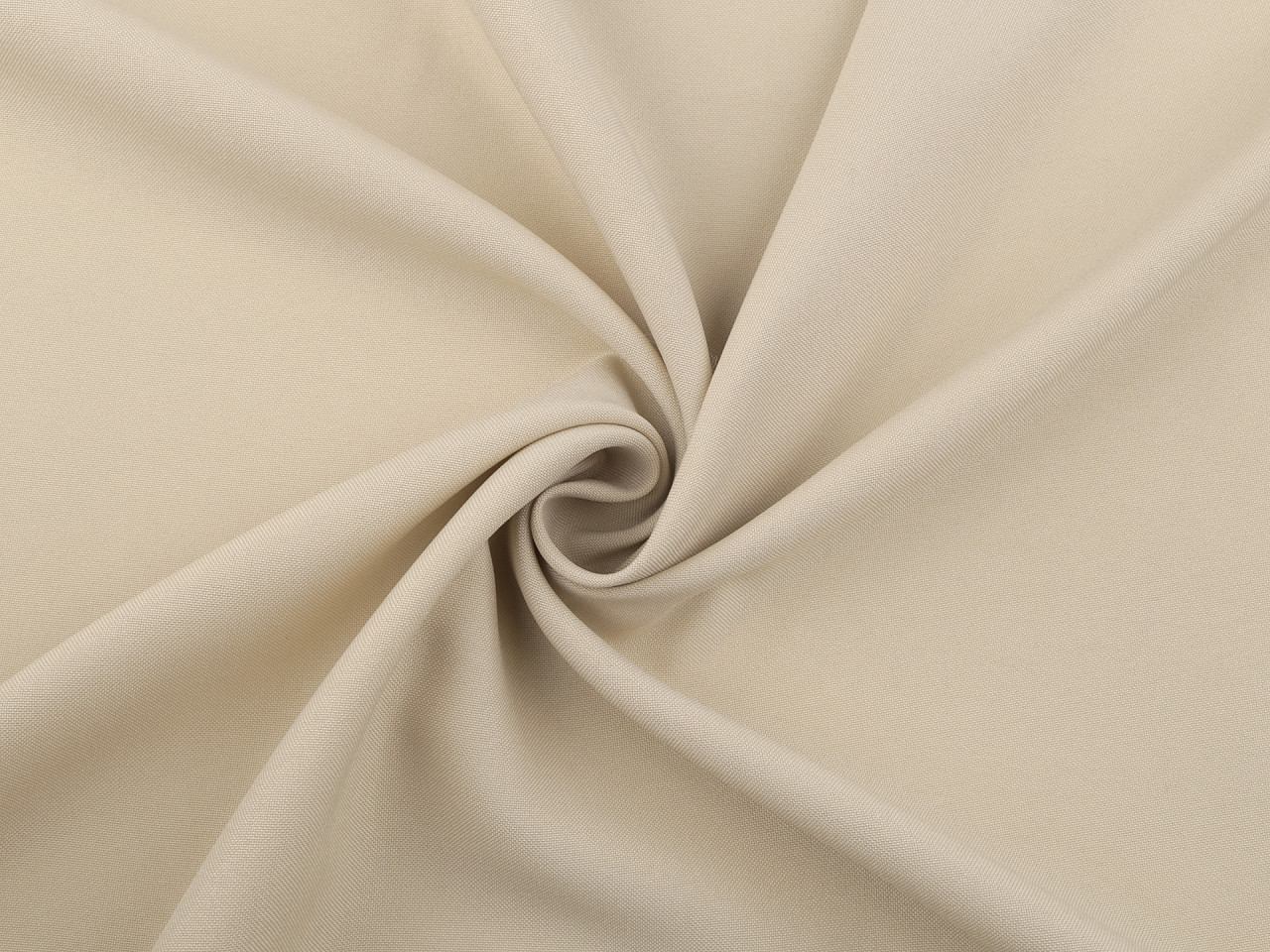 Polyester fabric rongo - Creamy light (1 Meter)