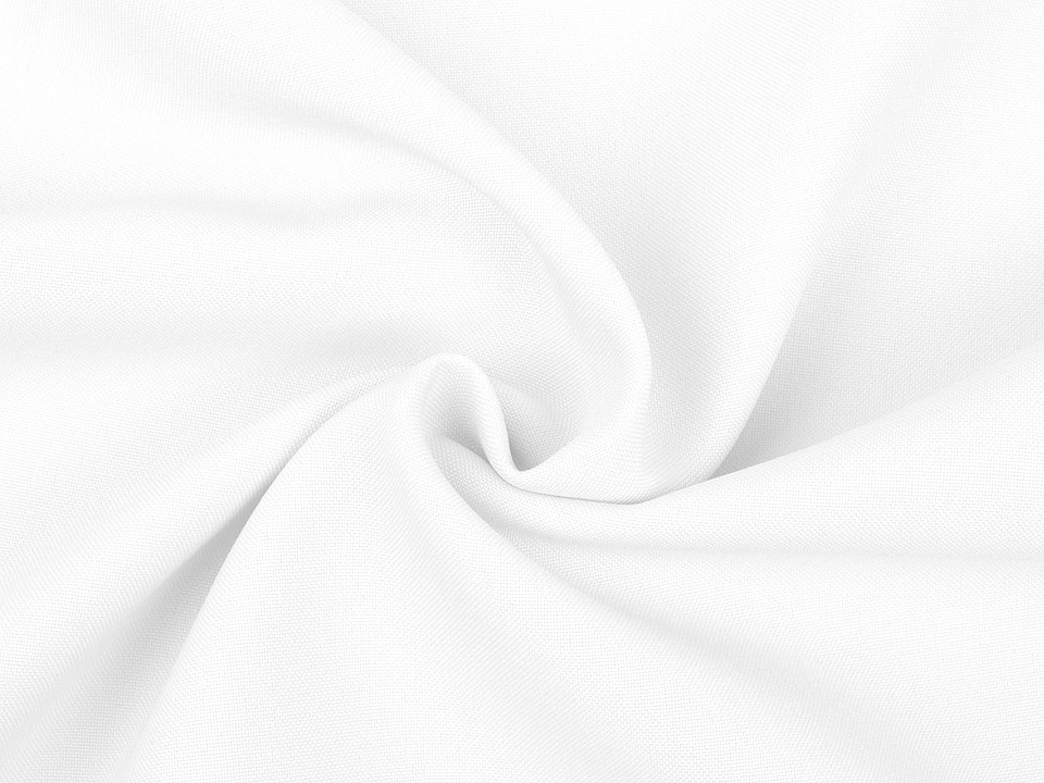 Polyester fabric rongo - Creamy light (1 Meter)