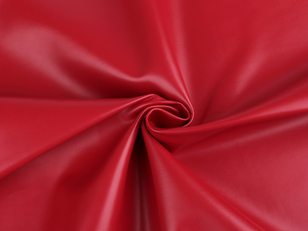 Imitation leather fabric - Red (1 Meter)