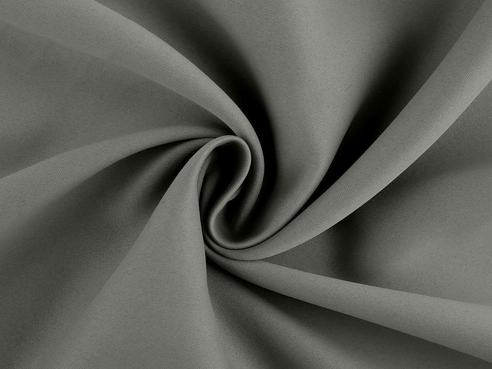 Blackout curtain fabric width 280 cm - Brown (1 Meter)