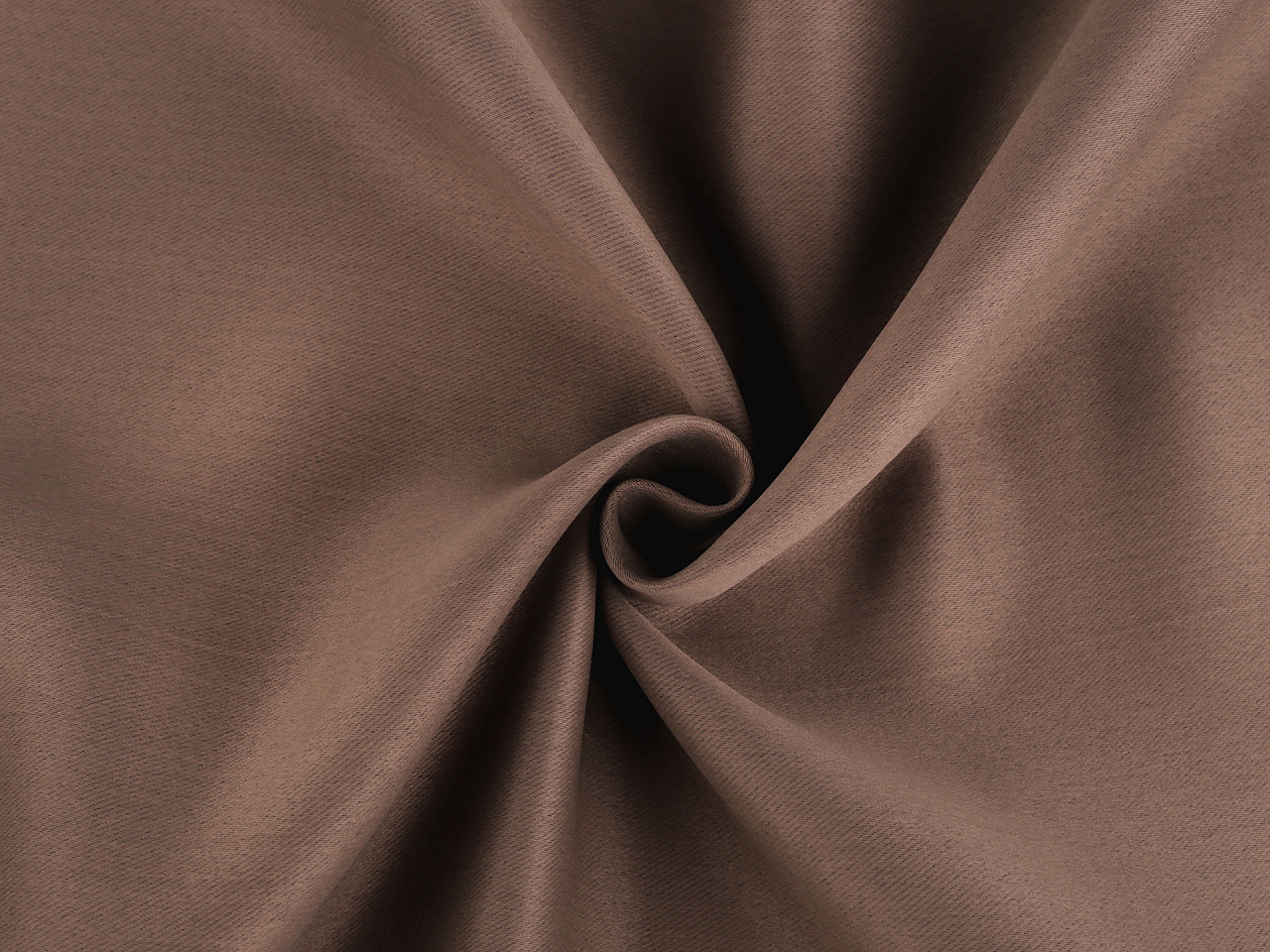 Blackout curtain fabric width 280 cm - Brown (1 Meter)
