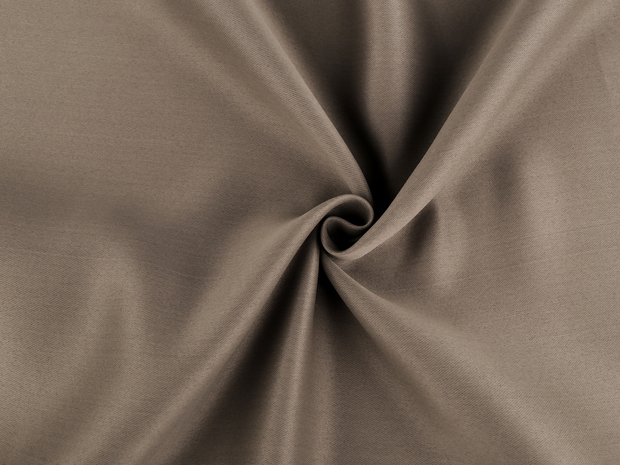 Blackout curtain fabric width 280 cm - Brown (1 Meter)