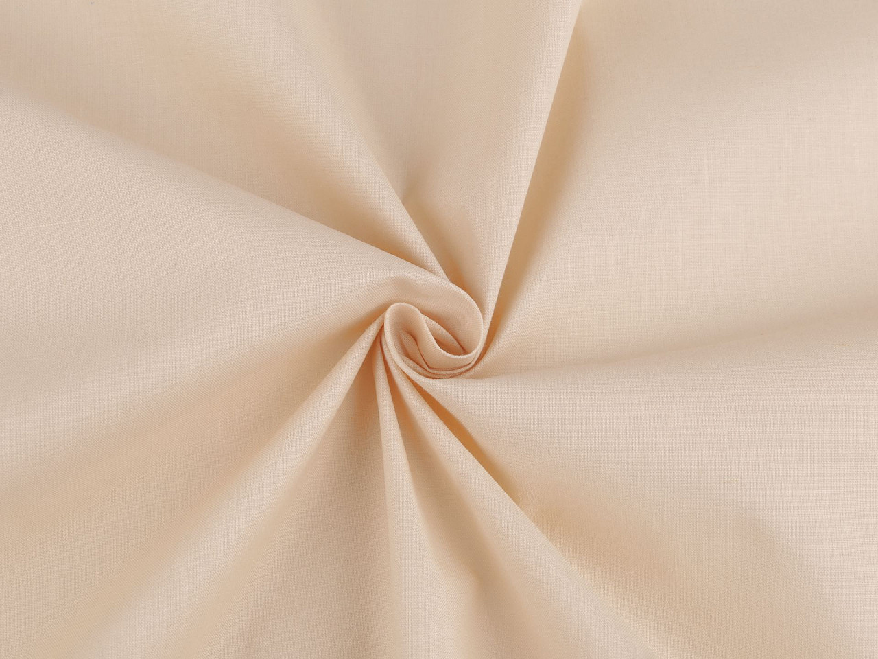 Cotton fabric / canvas single colour - Vanilla (1 Meter)